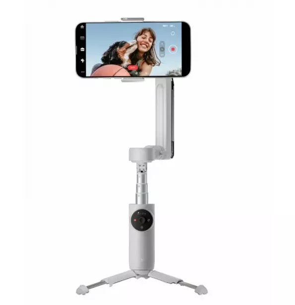 Умный стабилизатор Insta 360 Flow Al-Powered Smartphone Stabilizer серый - фото - 25