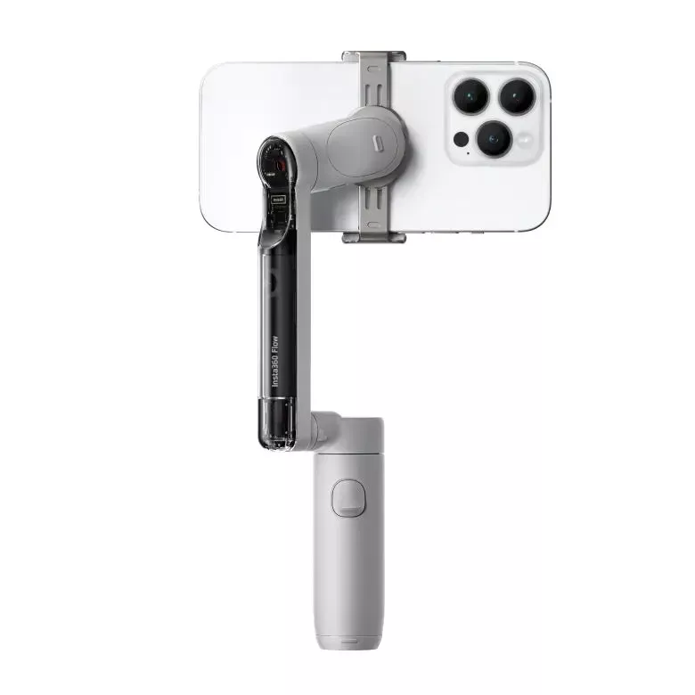 Умный стабилизатор для смартфона Insta360 Flow Stone Gray Creator Kit - фото - 9