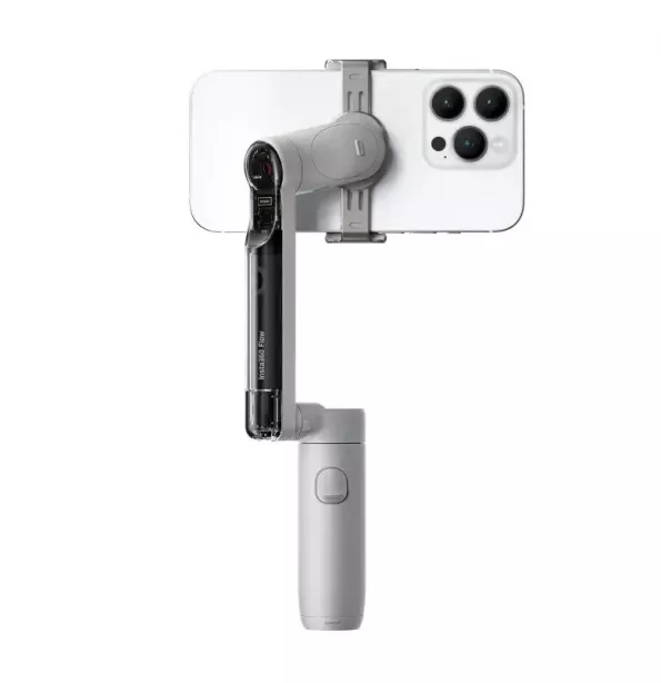 Умный стабилизатор для смартфона Insta360 Flow Stone Gray Creator Kit - фото - 9