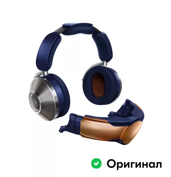 Наушники Dyson Zone Absolute+ headphones with air purification Prussian Blue/Bright Copper - фото - 10