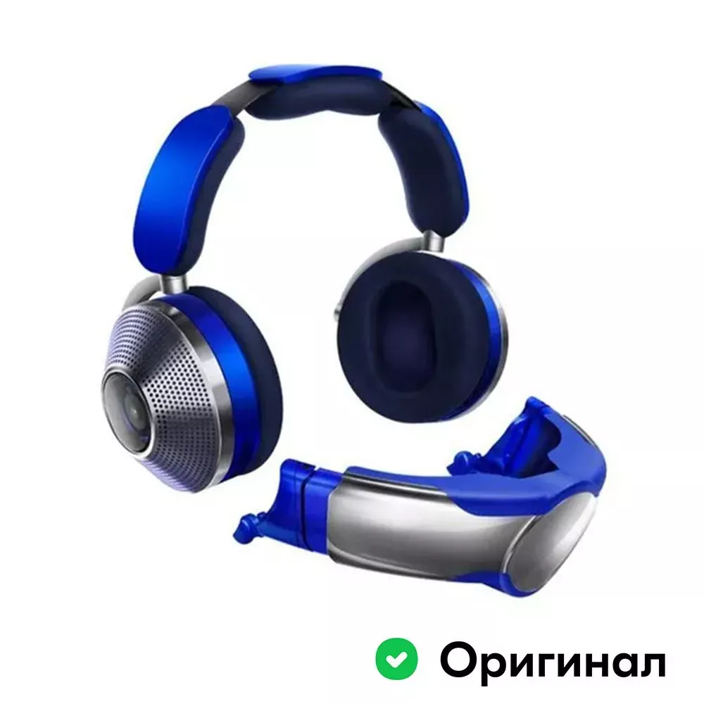 Наушники Dyson Zone headphones with air purification Ultra Blue/Prussian Blue - фото - 12