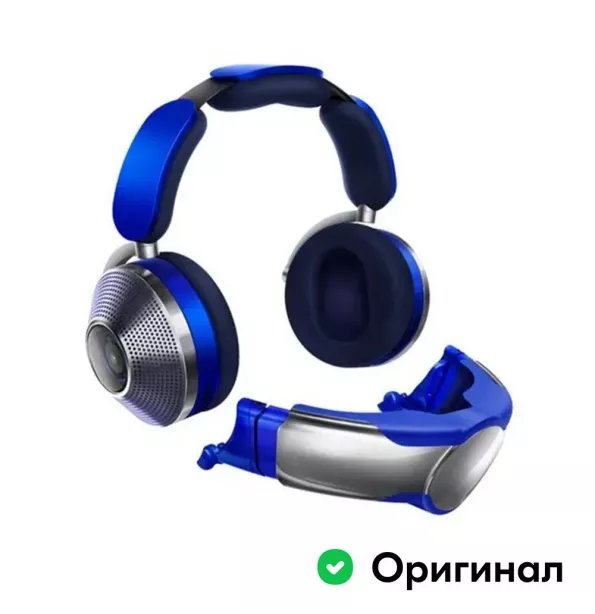 Наушники Dyson Zone headphones with air purification Ultra Blue/Prussian Blue - фото - 12