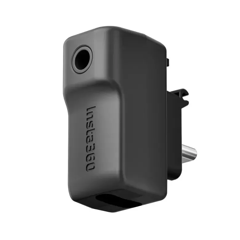 Адаптер для подключения внешних микрофонов Insta360 Mic Adapter Vertical Version X2/RS - фото - 4
