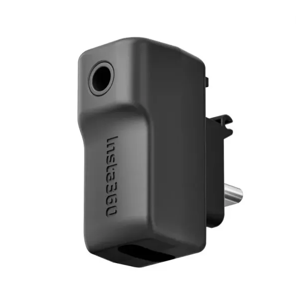 Адаптер для подключения внешних микрофонов Insta360 Mic Adapter Vertical Version X2/RS - фото - 4