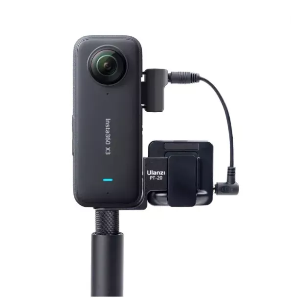 Кронштейн держатель для микрофона Insta360(Ulanzi) PT-20 Invisible Mic Cold Shoe - 5 Кронштейн держатель для микрофона Insta360(Ulanzi) PT-20 Invisible Mic Cold Shoe - фото - 5